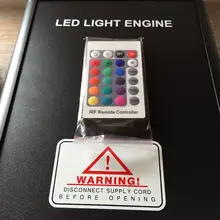 [Seven Neon] 45 W 3000 K теплый белый свет двигателя коробочка со светодиодной подсветкой