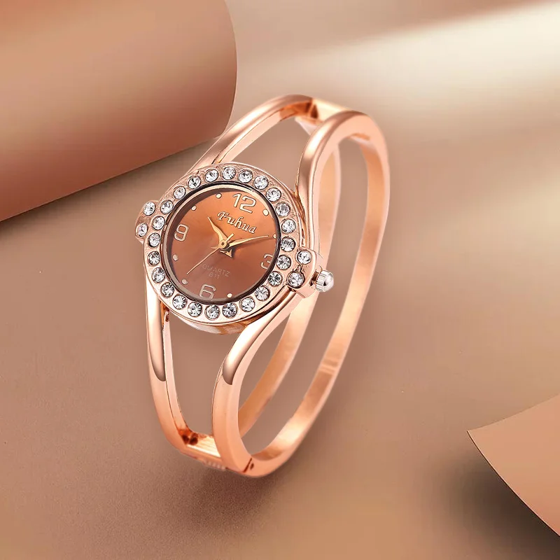 

New Arrived Watch Luxury Style Women ladies fashion and casual quartz rose gold color brand style elegant dress watch mujer