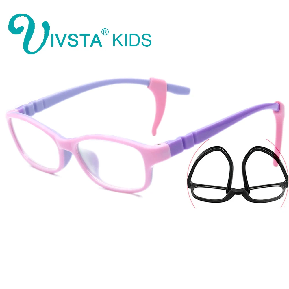 

IVSTA 702 with Silicone Hook Teen Glasses frame for children Kids frames Kid glasses girls Child tr90 Children frames optic