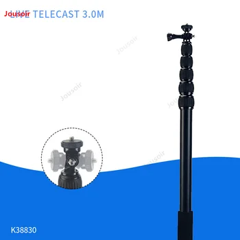 

Selfie stick mobile phone camera stand 3m light portable telescopic extension Bluetooth remote control CD50 T07A