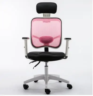 Домашний компьютерный стул вращающийся корпус кресла лежа. Сетчатая ткань может поднимать общежития персонала, поднимут офисное кресло - Цвет: 03