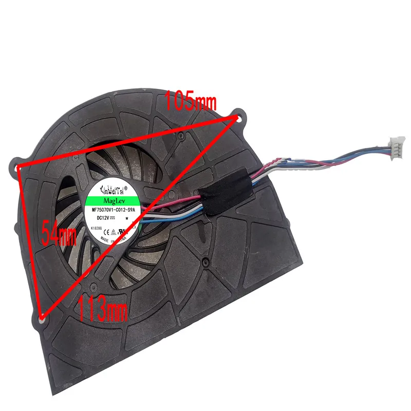 

Новый вентилятор охлаждения процессора AIX NFB115C12M BFC9 AIX-C1 J392C001 вентилятор 54X105X113MM