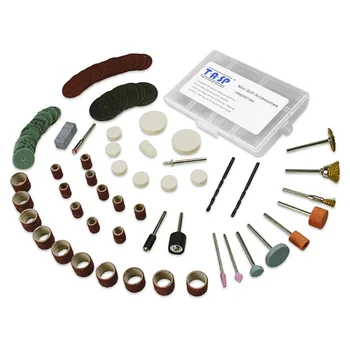 

105PC Rotary Tool Accessories Mini Drill Bit Set with 3.2mm Mandrel