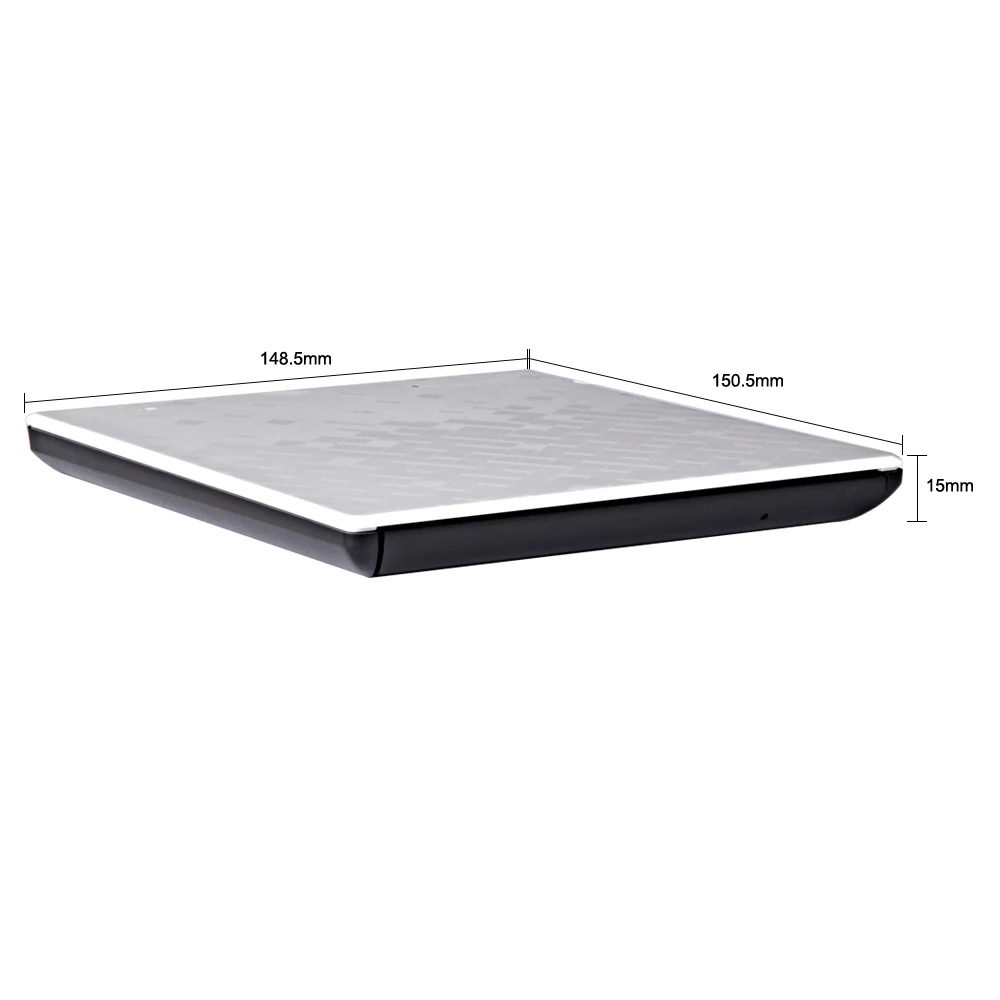 USB 3 0 портативный ультра тонкий внешний DVD RW/CD RW горелки Писатель реписатель