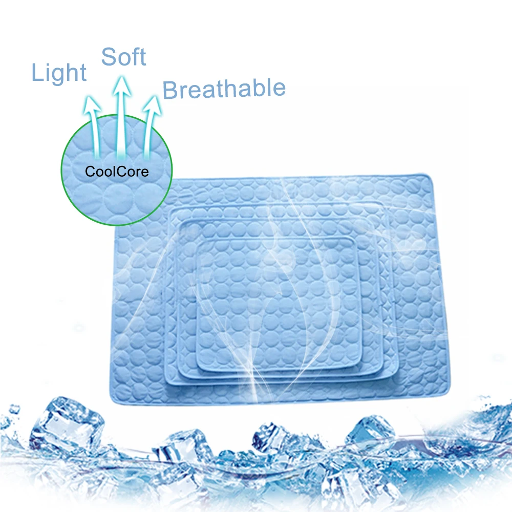 Summer Pet Dog Cooling Mats Cooler Bed Mattress Sofa Cushion