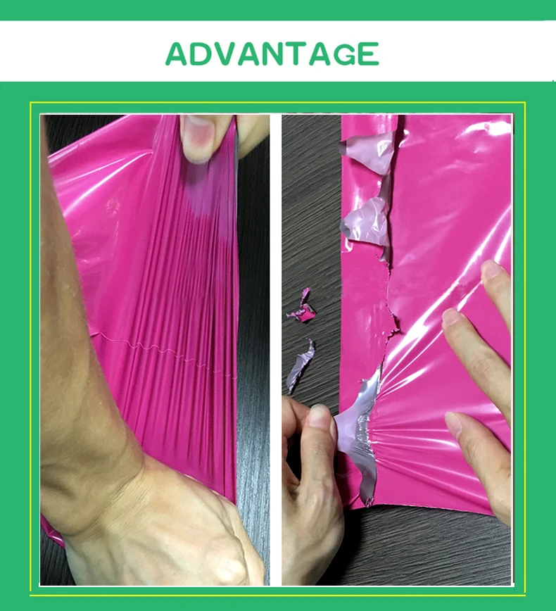 1 Mail Packaging Poly Mailer Package Shipping Plastic Mailing Bag By Envelope Courier Wholesale Bulk Self-Adhesive Supplies,Packaging purple,Bale,Coextruded film,Pe,rose Red (3)