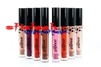 

by dhl or ems 100pcs Makeup Cosmetic Sexy Lip Kit Waterproof Pigment Red Lip Liquid Lipstick matt lip gloss lot