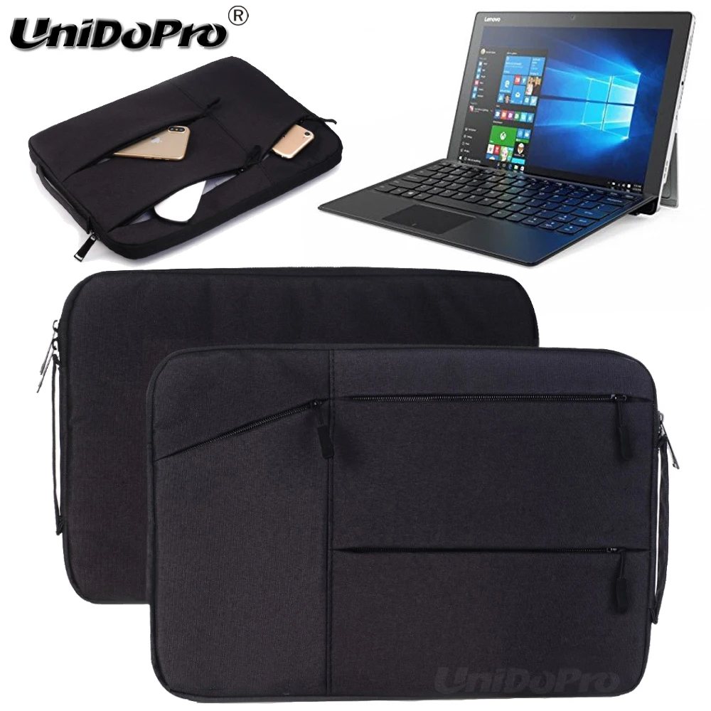 

Unidopro Multifunctional Sleeve Briefcase Handbag Case for Lenovo IdeaPad Miix 700 510 720 12" 2-in-1 Latop Carrying Bag Cover