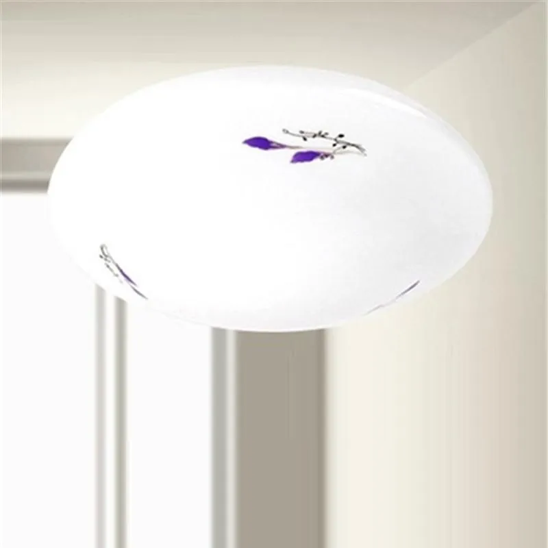 

LED ceiling lamp round bedroom lamp living room lamp modern minimalist atmosphere creative light three-color lamp