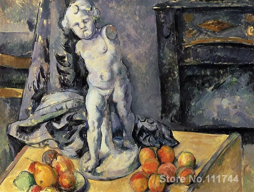

famous art Still Life with Plaster Cupid Paul Cezanne painting High quality Hand painted