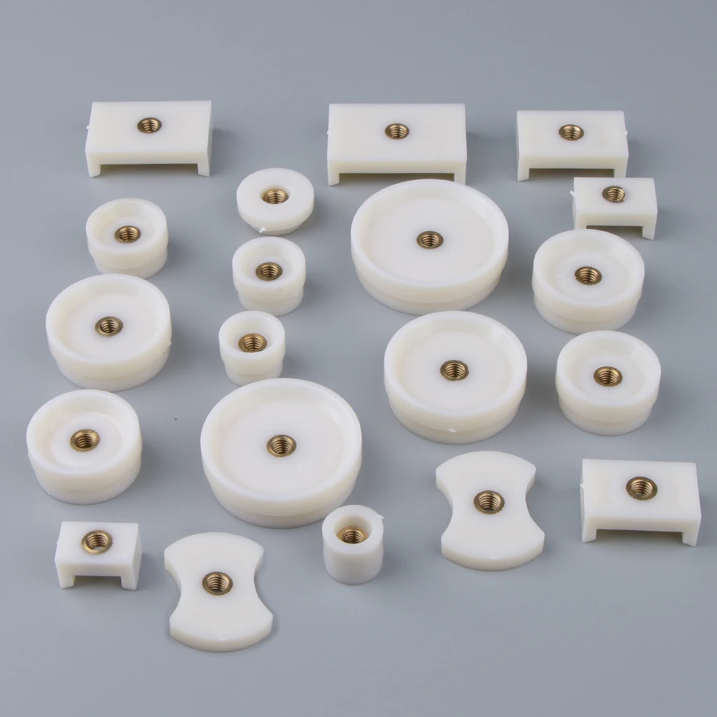 Set of 20 Pieces Plastic Watch Back Case Cover Press Closer Dies Mold Gluon 18 50mm 5