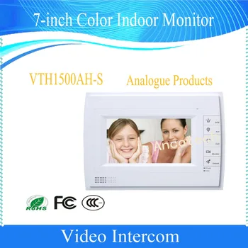 

Free Shipping Video Intercom 7inches Color Indoor Monitor Original English Version without Logo VTH1500AH-S