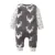 Mono lindo de Navidad para bebé, ropa de manga larga, estampado de ciervo, para bebés, Mono para recién nacidos, ropa para niños pequeños