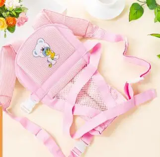 Бандаж для беременных путешествия Лето удобный хлопок дышащий Многофункциональный Детский рюкзак - Цвет: Розовый