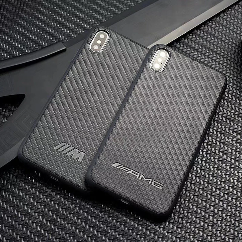 

Luxury car carbon fiber hard cover case for iphone 6 6S 7 8 plus X XR XS Max for Samsung Galaxy S8 S9 Note 9 S10 E phone coque