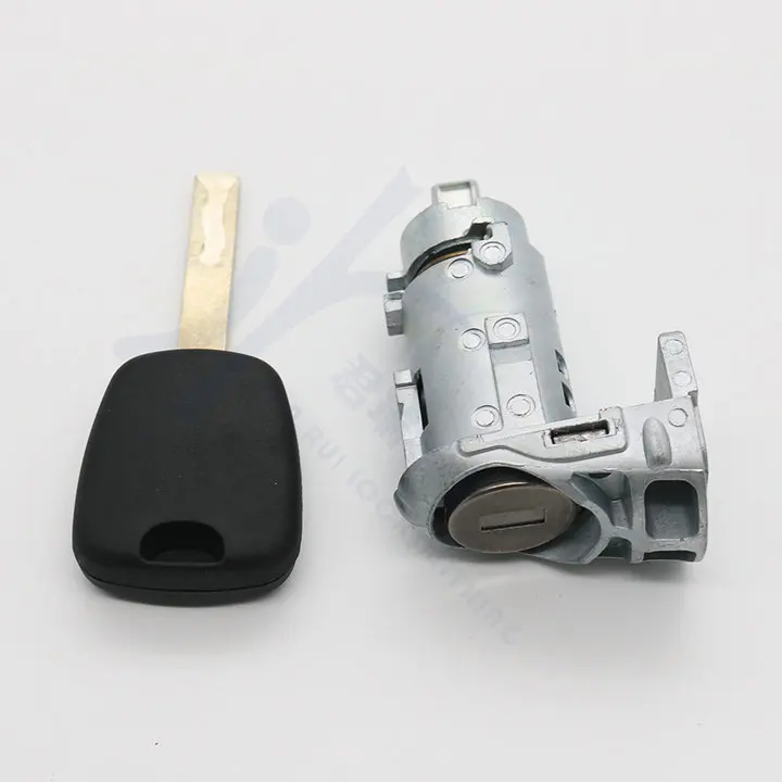 Car Central Door Lock For Renault inner milling key lock Replacement