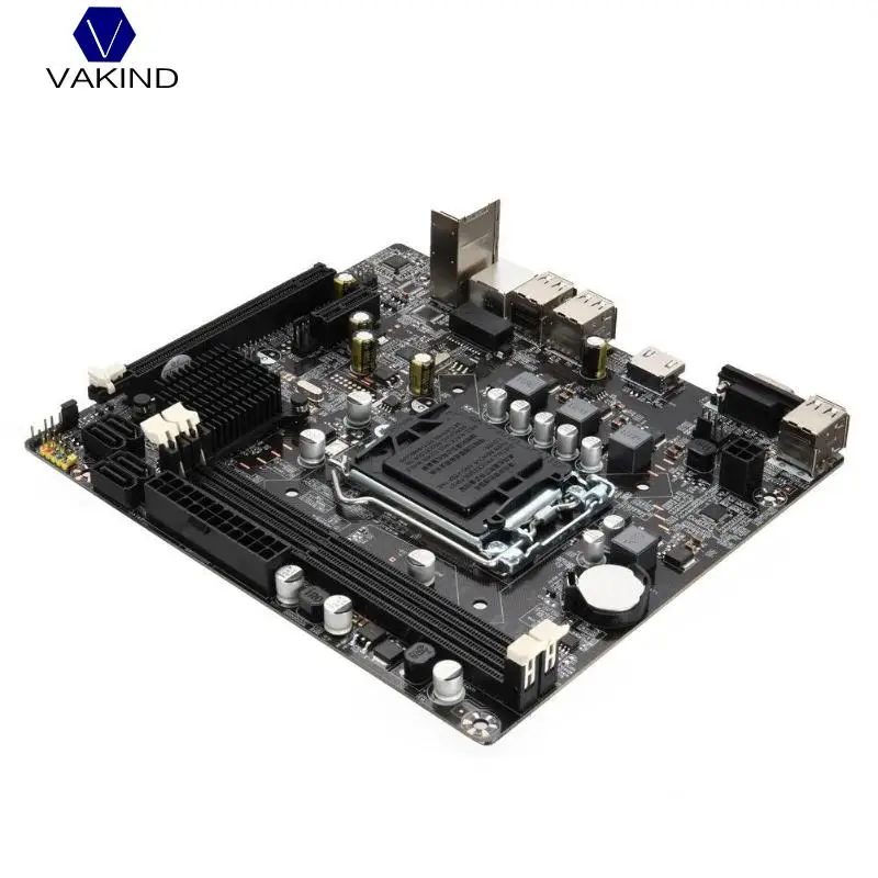 

NEW Motherboard 1155 DDR3 PCIE Micro ATX 10 USB Ports For Intel H61 Socket LGA Support Core i7/ i5/i3/Pentiun/Celeron