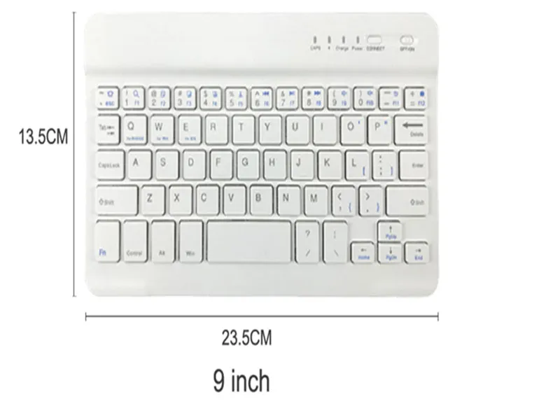 8/9/10 pulgadas мини Bluetooth клавиатура Беспроводной для iPad Apple iPhone планшет Android смартфоны