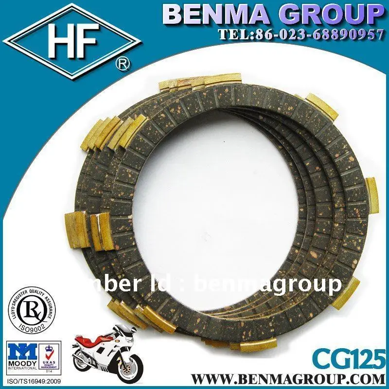 Motorcycle Clutch plate,Rubber and Cork Material Normal Clutch friction