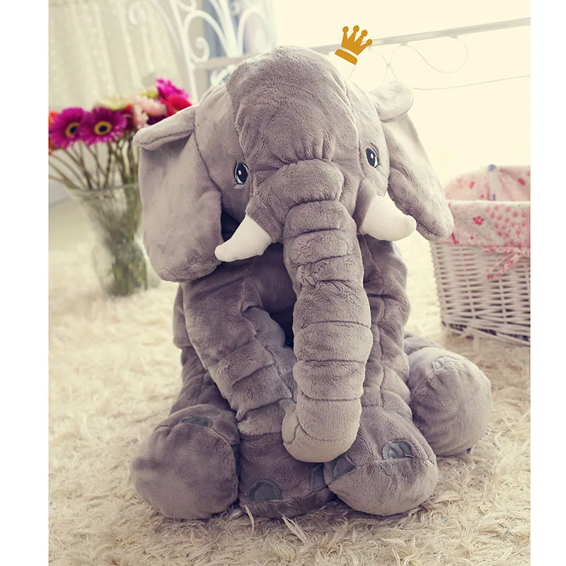 Мягкая плюшевая игрушка в виде слона 5 цветов|stuffed animal elephant|stuffed animaltoy stuffing |