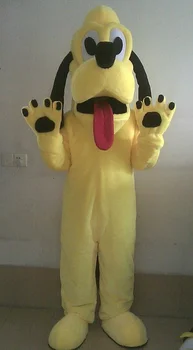 

hot sell yellow adult bulldog mascot costume