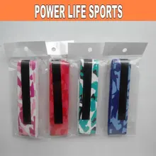50pcs/box Psychedelic Color Tennis Racket Over Grip Badminton Grips Racquet Overgrip/hand gel/tennis Non-slip tape