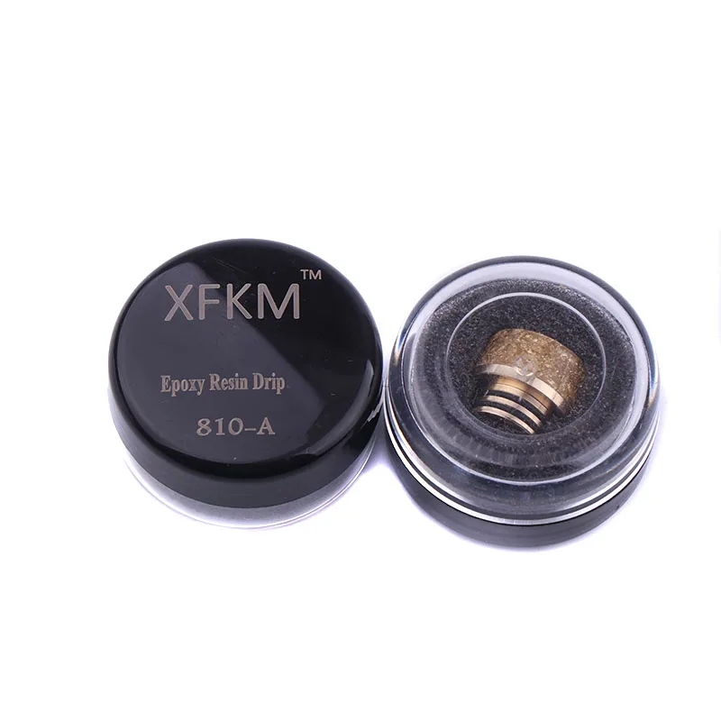 Атомайзер для вейпа XFKM 528 810 A дрип тип совместимый с Goon RDA баки резьбой мундштук из