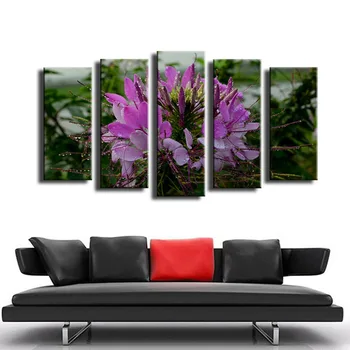 

5PCS Sign of last night rains wall painting for home decor oil painting wall art print canvas No Framed wall picture
