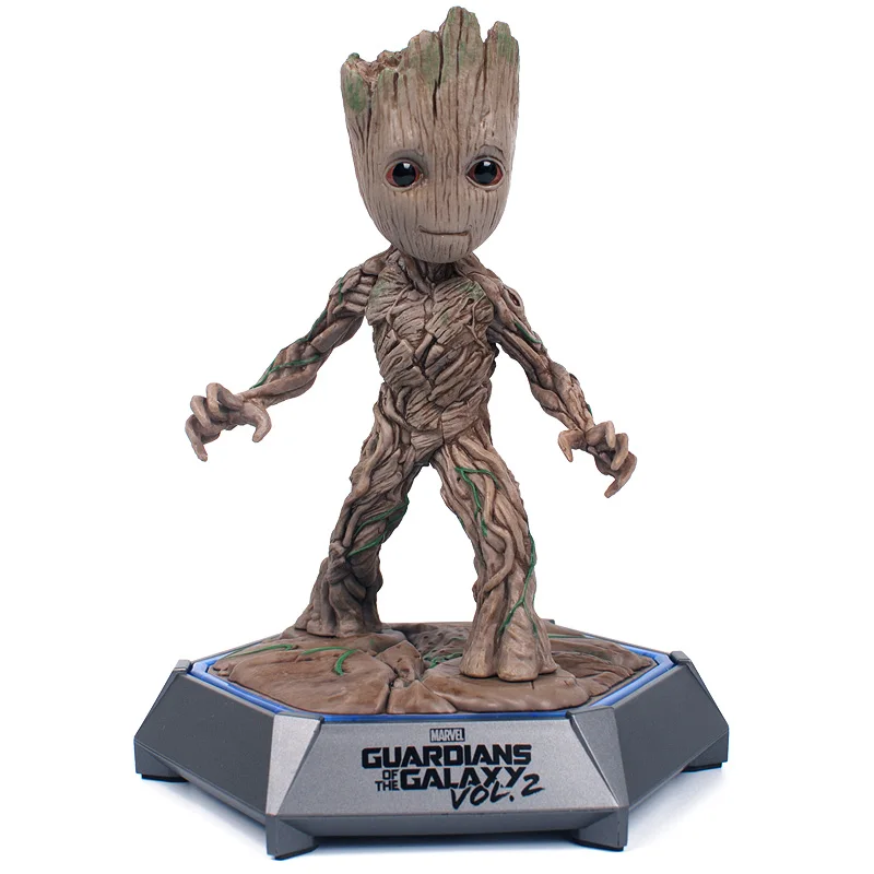 

Marvel Galaxy Guard 2 Groot Small Tree Baby Bluetooth Audio S Box Model Hand Office W07