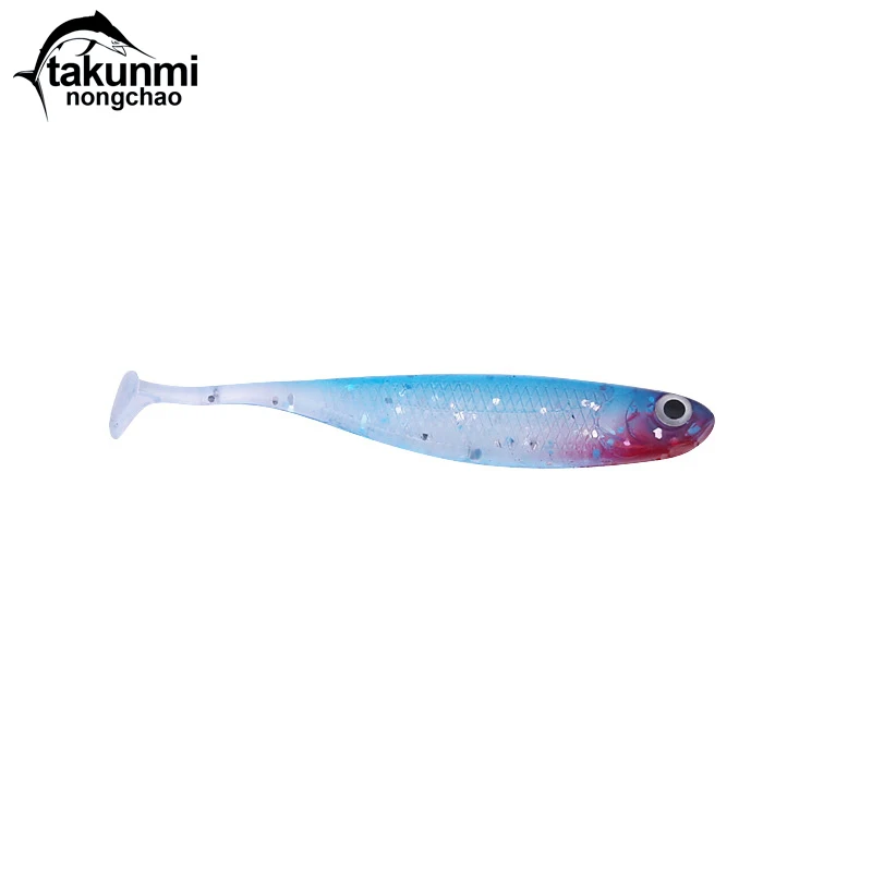 2019 new T Tail 1pcs Soft fishing lure 7 Colors Bionics Bait Easy Shiner 70mm 2.5g Swimbaits Silicone HS-12 2019 new T Tail 1pcs Soft fishing lure 7 Colors Bionics Bait Easy Shiner 70mm 2.5g Swimbaits Silicone HS-12