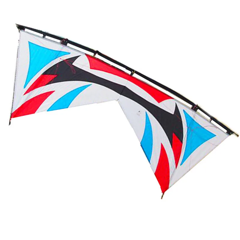 NEW ARRIVE POWER FOUR LINE STUNT  KITE WITH HANDLE AND STRING  EASY TO FLY