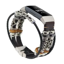 Замена кожаный ремешок, браслет для Fitbit Charge 3 Открытый спортивный смарт-браслет аксессуары подарок