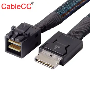 

Xiwai SFF-8643 to OCuLink PCIe PCI-Express SFF-8611 4i SSD Data Active Cable 50cm