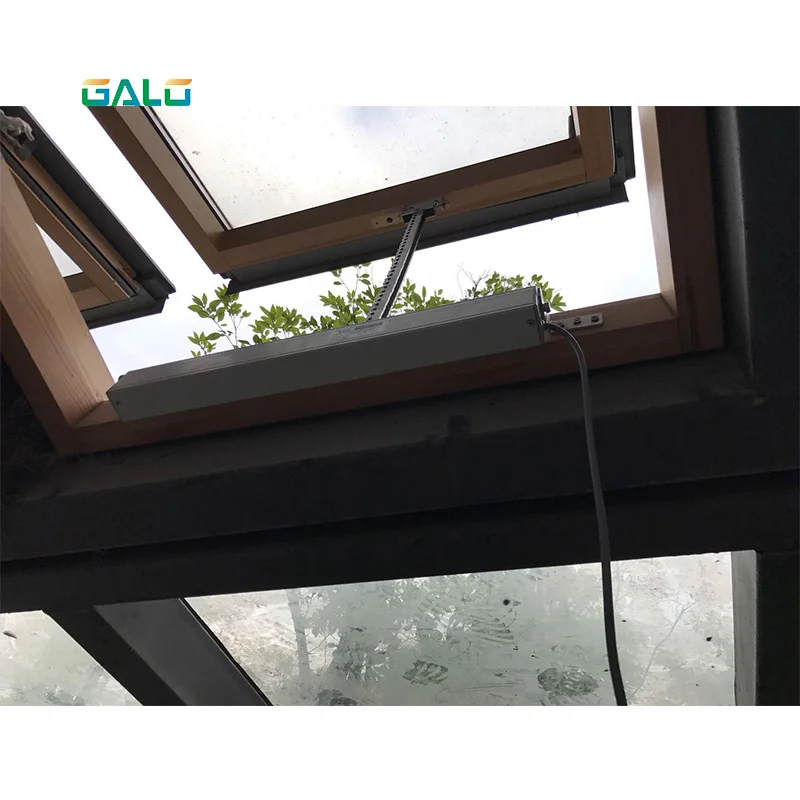 Умный дом Электрический цепи система открытия окна 300 мм продлить открывалка (дистанционное управление + приемник включены) для Малый skylight