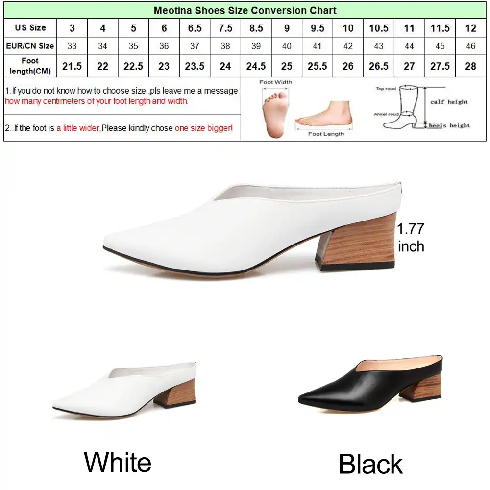 women's mules 2 inch heel