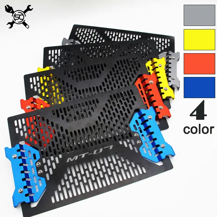 

Free Shipping Stainless Steel Radiator Guard Radiator Cover Fit For Yamaha Mt07 Tracer MT-07 FZ07 FZ-07 2014 2015 2016