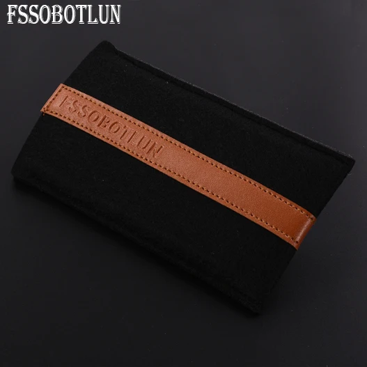 

FSSOBOTLUN,6 Styles For Oukitel K6000 5.5" Case Protector Card Pocket Bag Handmade Wool Felt Pouch Phone Cover Sleeve