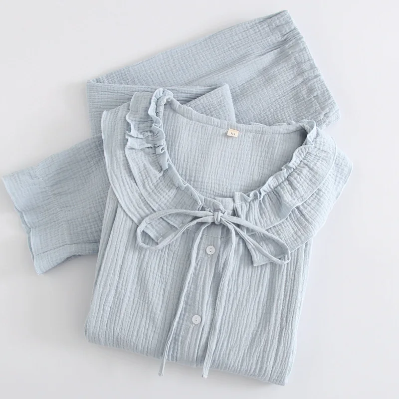 Pijama de Algodão Pijamas de Maternidade para as Mulheres Pijamas de Manga Grávidas Gravidez Enfermagem Longa Dormirwear Primavera Outono Nova Fdfklak 5 Manga Longa Sleepwear Primavera Outono Nova Fdfklak
