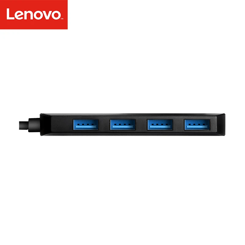 Lenovo C611 USB3.0 концентратор usb type-C на 4 порта 5 гбит/с USB-C концентратор адаптер USB 3,0 usb c концентратор для ноутбуков аксессуары для компьютера