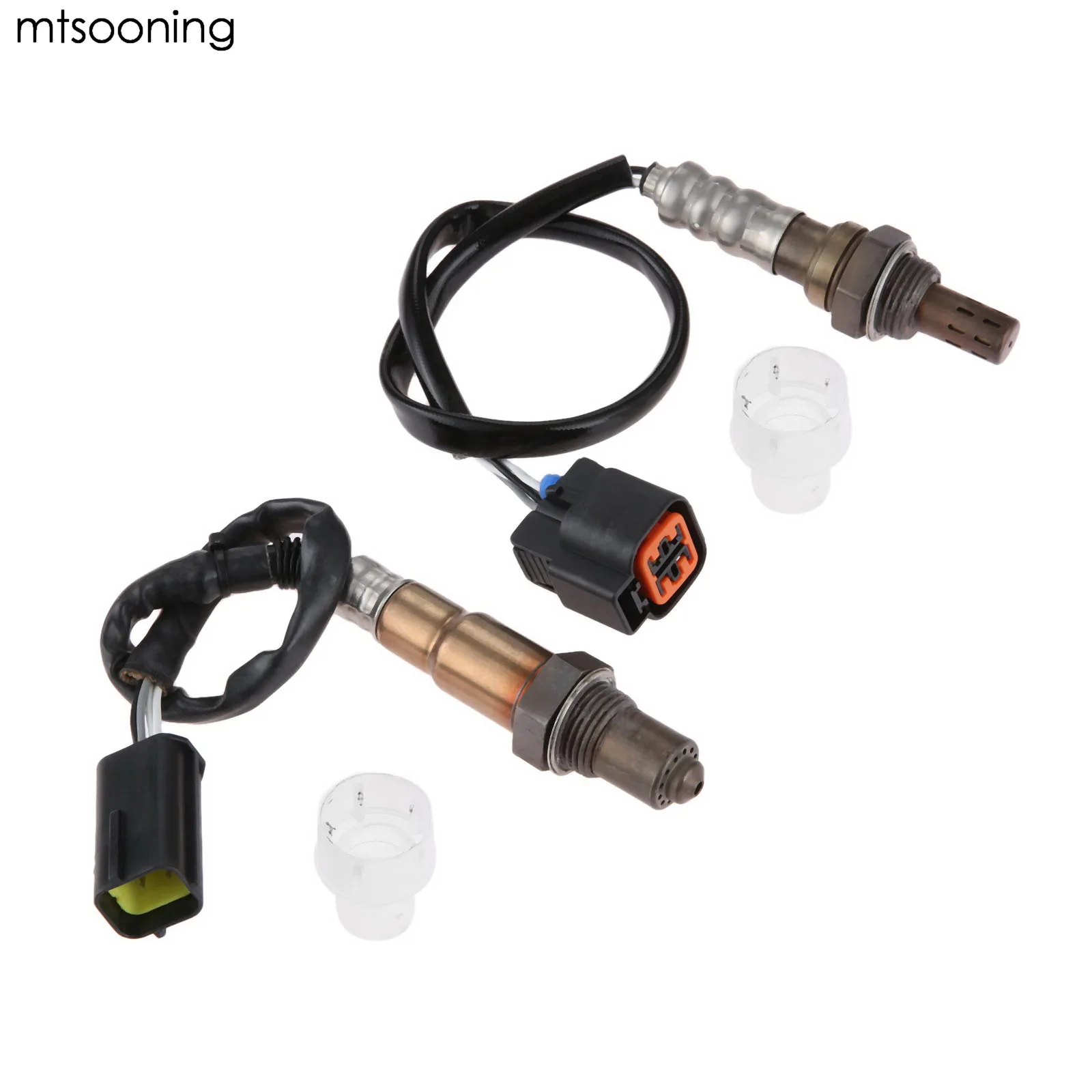 

mtsooning 2Pcs Oxygen Sensor 4 wires 234-4851 234-4852 New For 2008 2009 2010 Kia Sportage Hyundai Tucson 2.0L Oxygen Sensor
