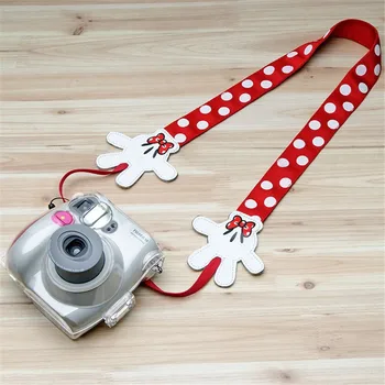 

Minnie Strap compatible Fujifilm Fuji Instax Mini 9 8 8+ Camera Shoulder Neck camera Strap Holder For Instant 50 70 90