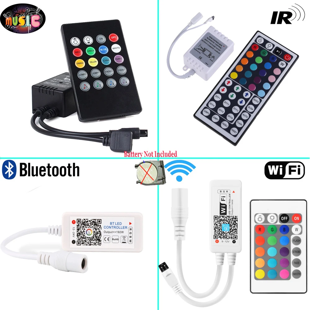 10 м 5050 RGB светодиодная лента освещения WIFI музыка Bluetooth контроллер 60 светодиодов/м