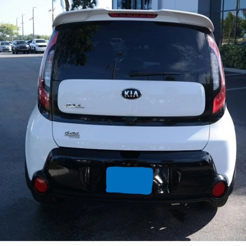 Спойлер для Kia Soul 2014 по 2018 высококачественный АБС пластик праймер или любой цвет
