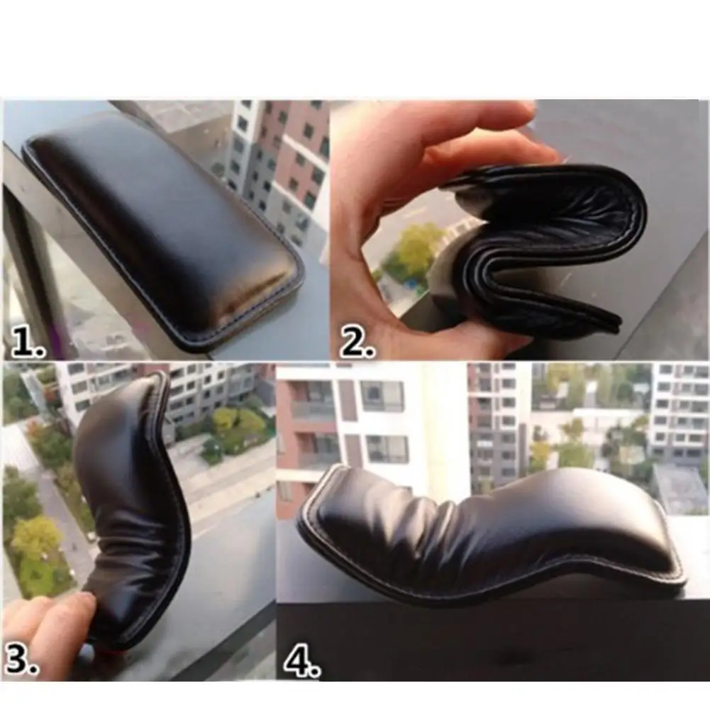 Car Style Leather Leg Cushion Knee Pad Thigh Seat Support Interior Car Accessories Hand Knee Support For Door