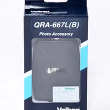 Velbon QRA-667L одноконтурная камера трехножная рамка серия быстрый монтажный разъем пластины