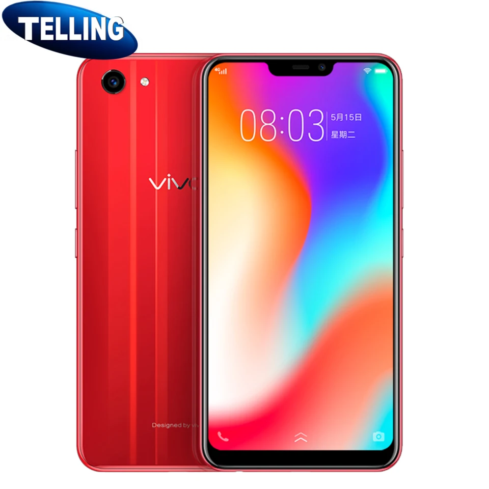 Vivo авторизованный мобильный телефон VIVO Y83 4G LTE Android 8,1 Helio P22 Octa Core 4G+ 64G 6,2" 13MP Cam Face Wake смартфон