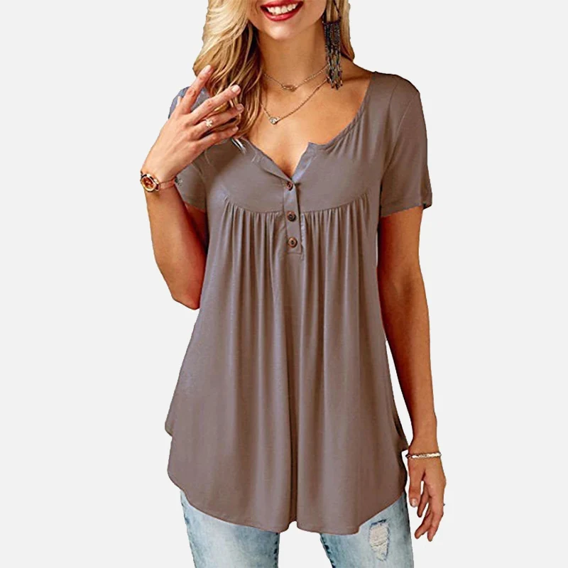 women's flowy summer tops