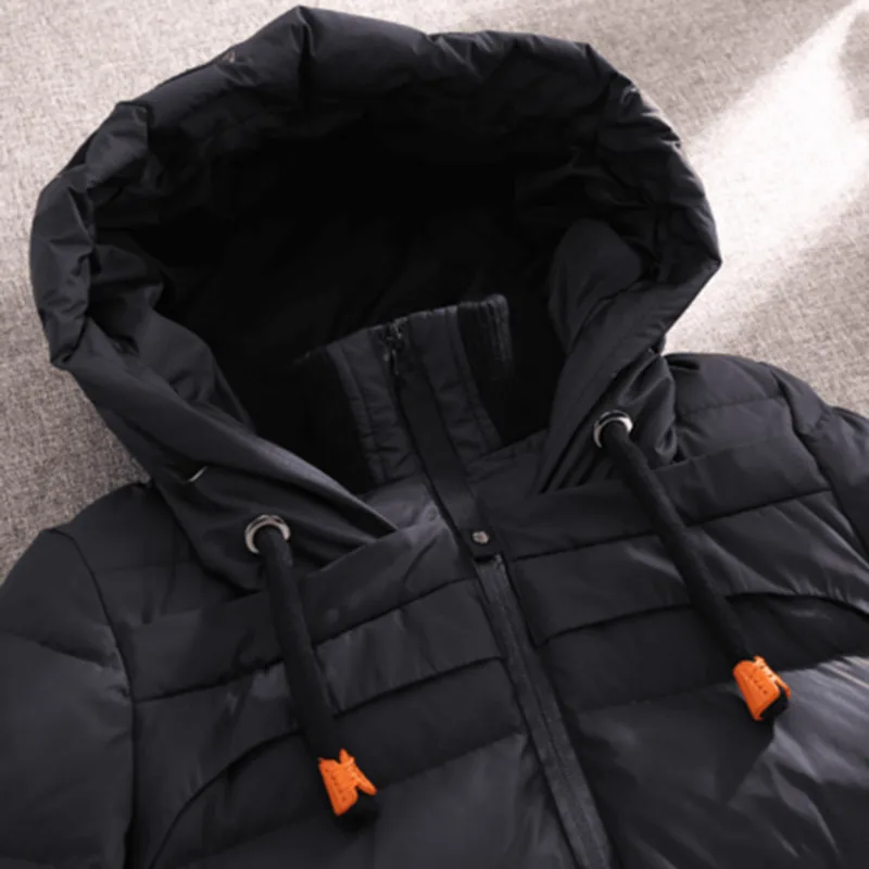 HIJKLNL 2017 Hot Sale Down Jacket Women Winter Down Coats Thick Ladies Warm Hooded Outwear Slim Parkas Casacos Femininos HB419