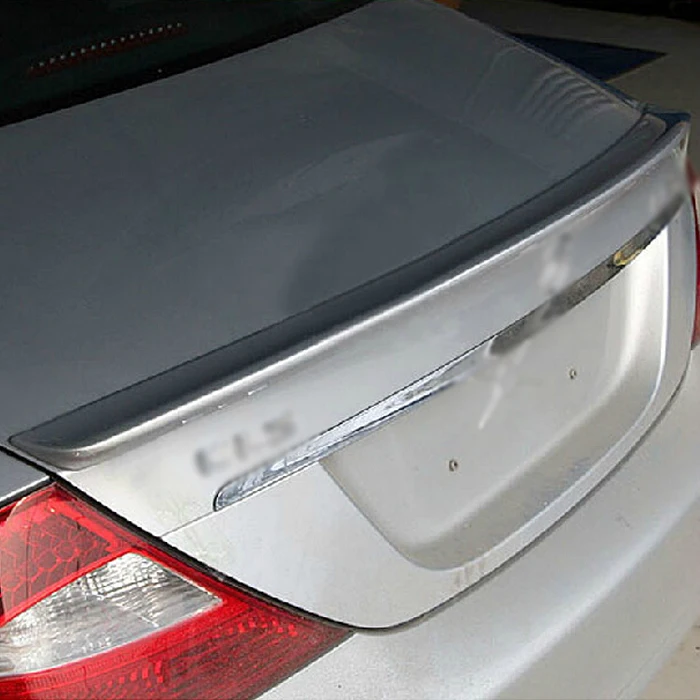 Новинка Неокрашенный задний спойлер из искусственной кожи для багажника Benz W219