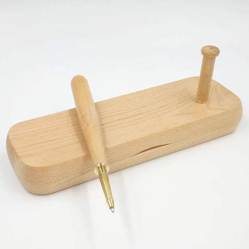 

High Quality Luxury Wooden Pen For Writing ink 0.5 mm Nib Smooth Signing Ball Pen Stationery Office Accessories Joy Corner